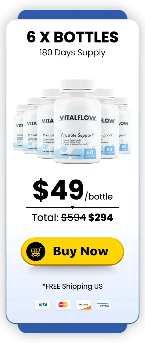 Buy VitalFlow 6 bottles